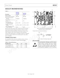 AD534KD Datasheet Page 7