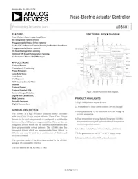 AD5801BCPZ-REEL7 Datasheet Cover