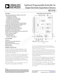 AD7147A-1ACBZ500R7 Datasheet Cover