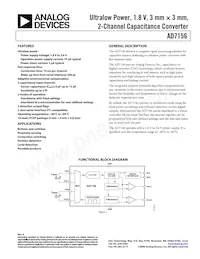 AD7156BCPZ-REEL Datasheet Cover
