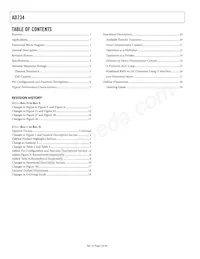 AD734AN Datasheet Page 2