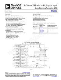 AD7607BSTZ-RL Datasheet Cover