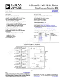 AD7608BSTZ-RL Datasheet Cover