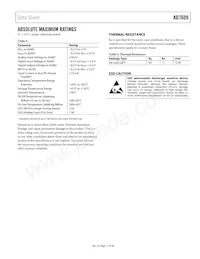 AD7609BSTZ-RL Datasheet Page 11
