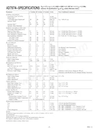AD7874AR-REEL7 Datasheet Page 2