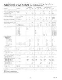 AD800-52BRZRL Datasheet Page 2