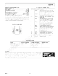 AD8304ARU-REEL7 Datasheet Page 3