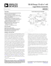 AD8305ACPZ-R2 Datasheet Cover