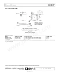AD9508SCPZ-EP-R7 Datasheet Page 19
