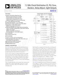 AD9510BCPZ-REEL7 Datasheet Cover