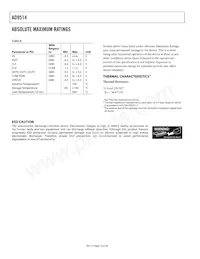 AD9514BCPZ-REEL7 Datasheet Page 12