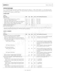 AD9523-1BCPZ-REEL7數據表 頁面 4