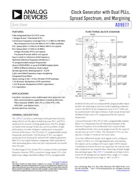 AD9577BCPZ-R7 Cover
