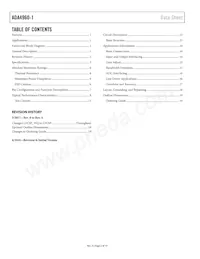 ADA4960-1ACPZ-RL Datasheet Pagina 2