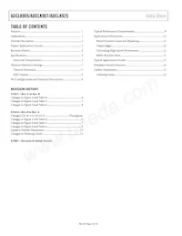 ADCLK907BCPZ-WP Datasheet Page 2