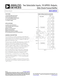ADCLK950BCPZ-REEL7 Datasheet Cover
