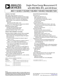 ADE7116ASTZF16-RL Datasheet Cover