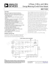 ADE7752BARWZ-RL Datasheet Cover