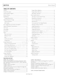 ADE7816ACPZ-RL Datasheet Page 2