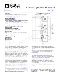 ADE7903ARWZ-RL Datenblatt Cover
