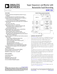 ADM1168ASTZ-RL7 Datasheet Copertura