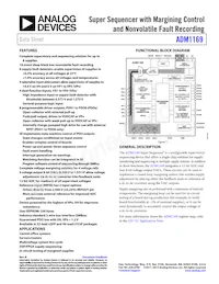ADM1169ACPZ-RL7 Datasheet Cover