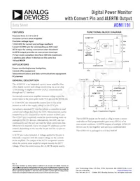ADM1191-2ARMZ-R7 Datenblatt Cover