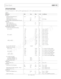 ADM1191-2ARMZ-R7 Datasheet Page 3