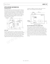 ADM1191-2ARMZ-R7 Datasheet Page 15
