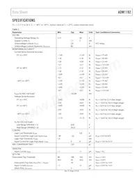 ADM1192ARMZ-R7 Datasheet Page 3