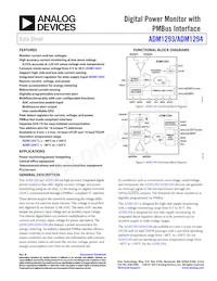 ADM1294-1AARUZ-RL7 Datenblatt Cover