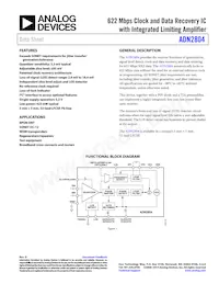 ADN2804ACPZ-RL7 Datasheet Cover