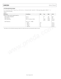 ADN2804ACPZ-RL7 Datasheet Pagina 4