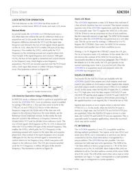 ADN2804ACPZ-RL7 Datasheet Pagina 17