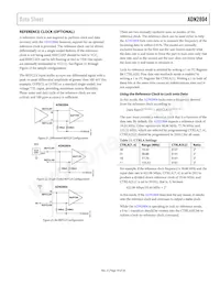 ADN2804ACPZ-RL7數據表 頁面 19