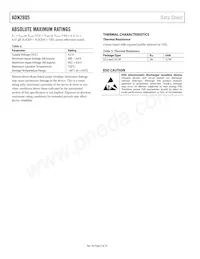 ADN2805ACPZ-RL7 Datasheet Page 6