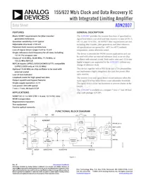 ADN2807ACPZ-RL Datenblatt Cover