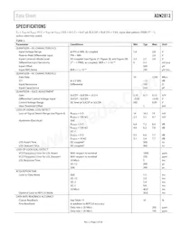 ADN2813ACPZ-RL7數據表 頁面 3