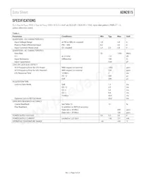 ADN2815ACPZ-RL7 Datasheet Page 3