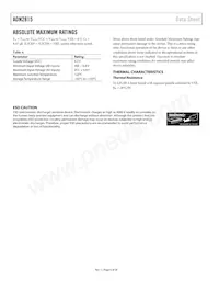 ADN2815ACPZ-RL7 Datasheet Page 6