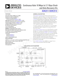 ADN2818ACPZ-RL7 Datenblatt Cover