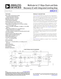 ADN2819ACPZ-CML-RL Datasheet Cover