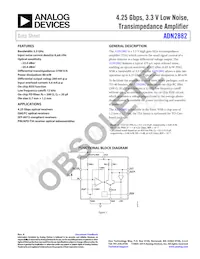 ADN2882A-DF Datenblatt Cover