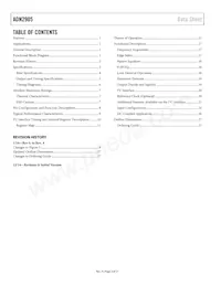 ADN2905ACPZ-RL7 Datasheet Page 2