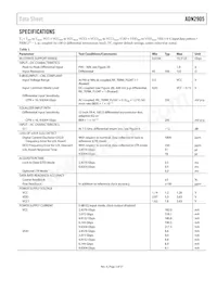 ADN2905ACPZ-RL7 Datasheet Page 3