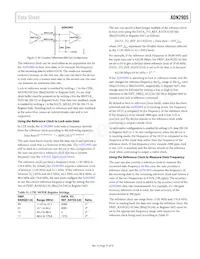 ADN2905ACPZ-RL7數據表 頁面 21
