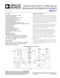 ADN2917ACPZ-RL7 Datasheet Cover