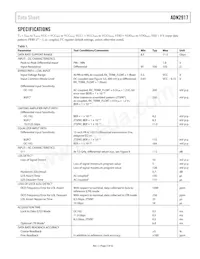 ADN2917ACPZ-RL7 Datasheet Page 3