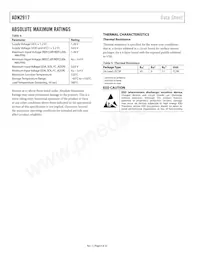 ADN2917ACPZ-RL7 Datasheet Page 8