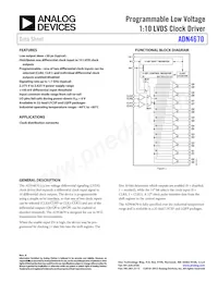 ADN4670BSTZ-REEL7 Datasheet Cover